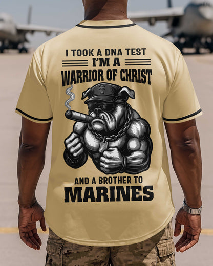 I Took A Dna Test I'm A Warrior Of Christ And A Brother To Marines Jersey