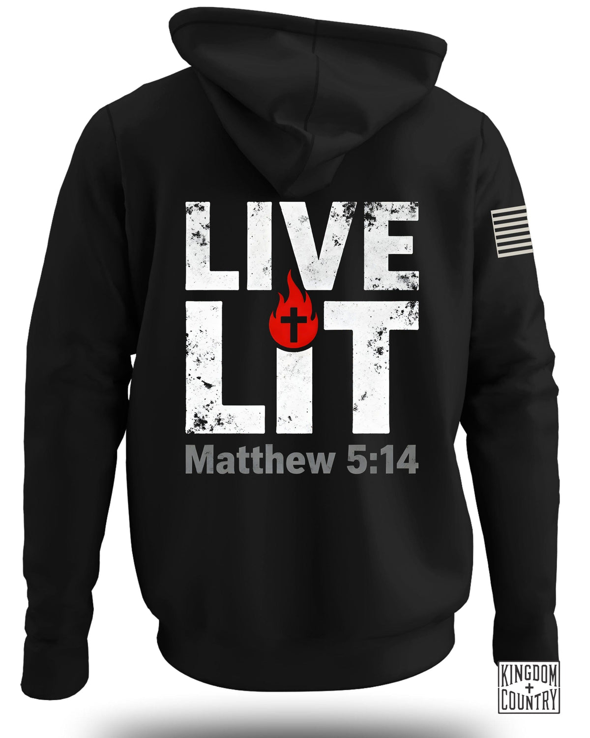 Live Lit Matthew 5:14 Hoodie