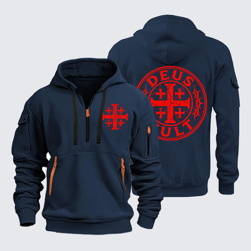 Zipper Hoodies - Deus Vult