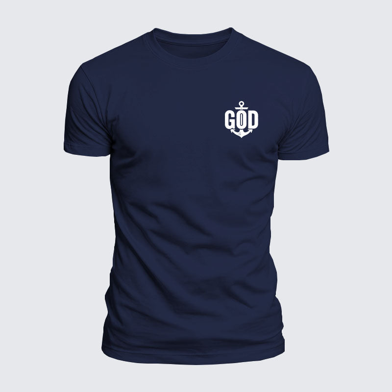 Luxe Mercerized Cotton Tee - God Faith