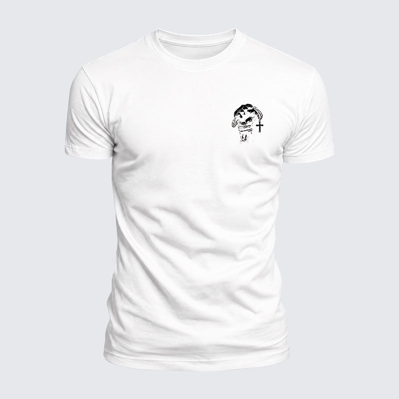 Luxe Mercerized Cotton Tee - Saved Not Soft