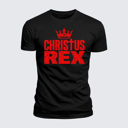 Luxe Mercerized Cotton Tee - Ave Christus Rex