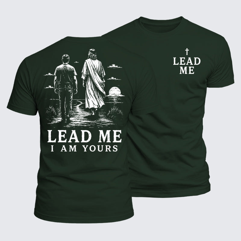 Luxe Mercerized Cotton Tee - Lead Me