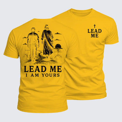 Luxe Mercerized Cotton Tee - Lead Me