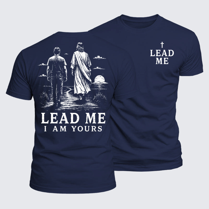 Luxe Mercerized Cotton Tee - Lead Me