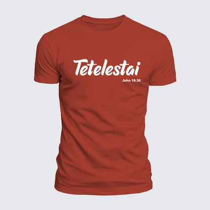 Luxe Mercerized Cotton Tee - Tetelestai John 19 : 30