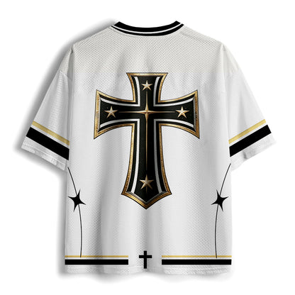 God Is Testing Me Christian Mesh Jersey