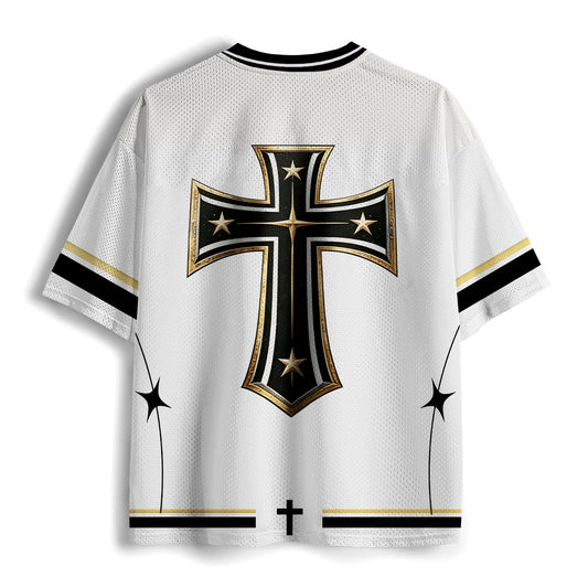 God Is Testing Me Christian Mesh Jersey