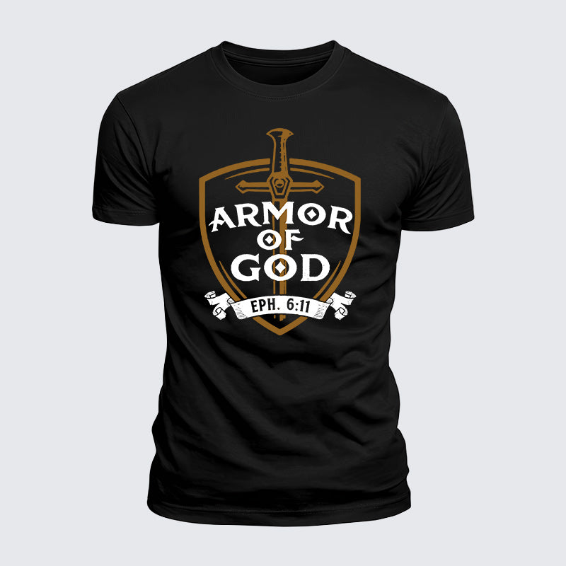 Luxe Mercerized Cotton Tee - Armor Of God