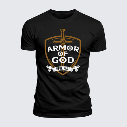 Luxe Mercerized Cotton Tee - Armor Of God