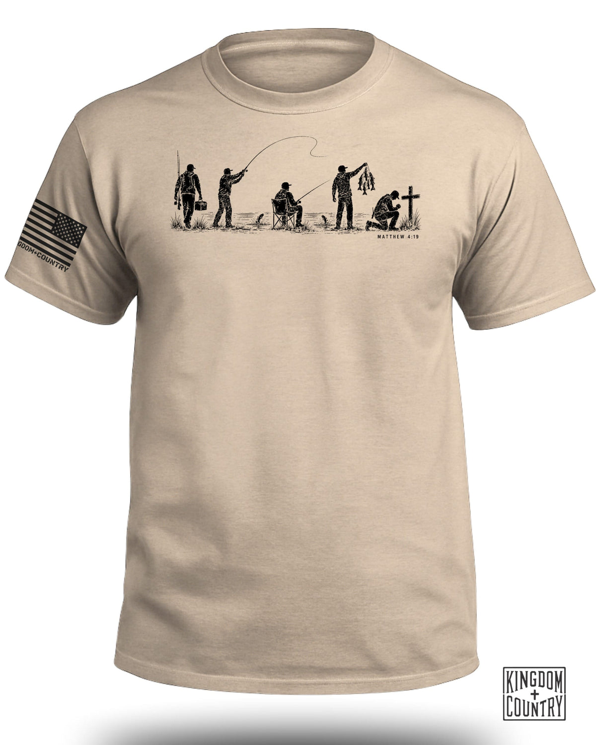 Fisherman Faith Journey T-Shirt
