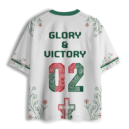 Glory& Victory Christian Mesh Jersey