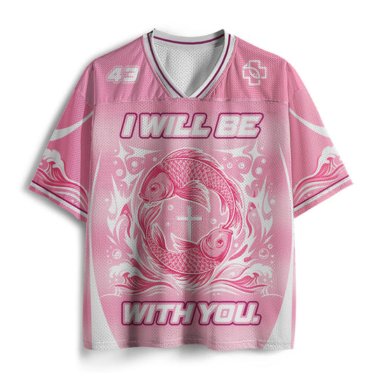 I Will Be With You Christian Mesh Jersey