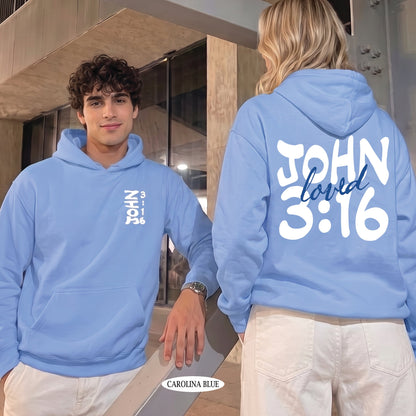 Loved John 3:16 T-Shirt & Hoodie