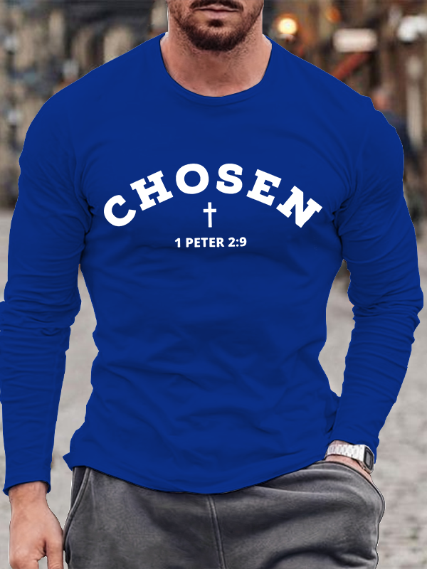 Chosen 1 Peter 2:9  Long Sleeve T-Shirt