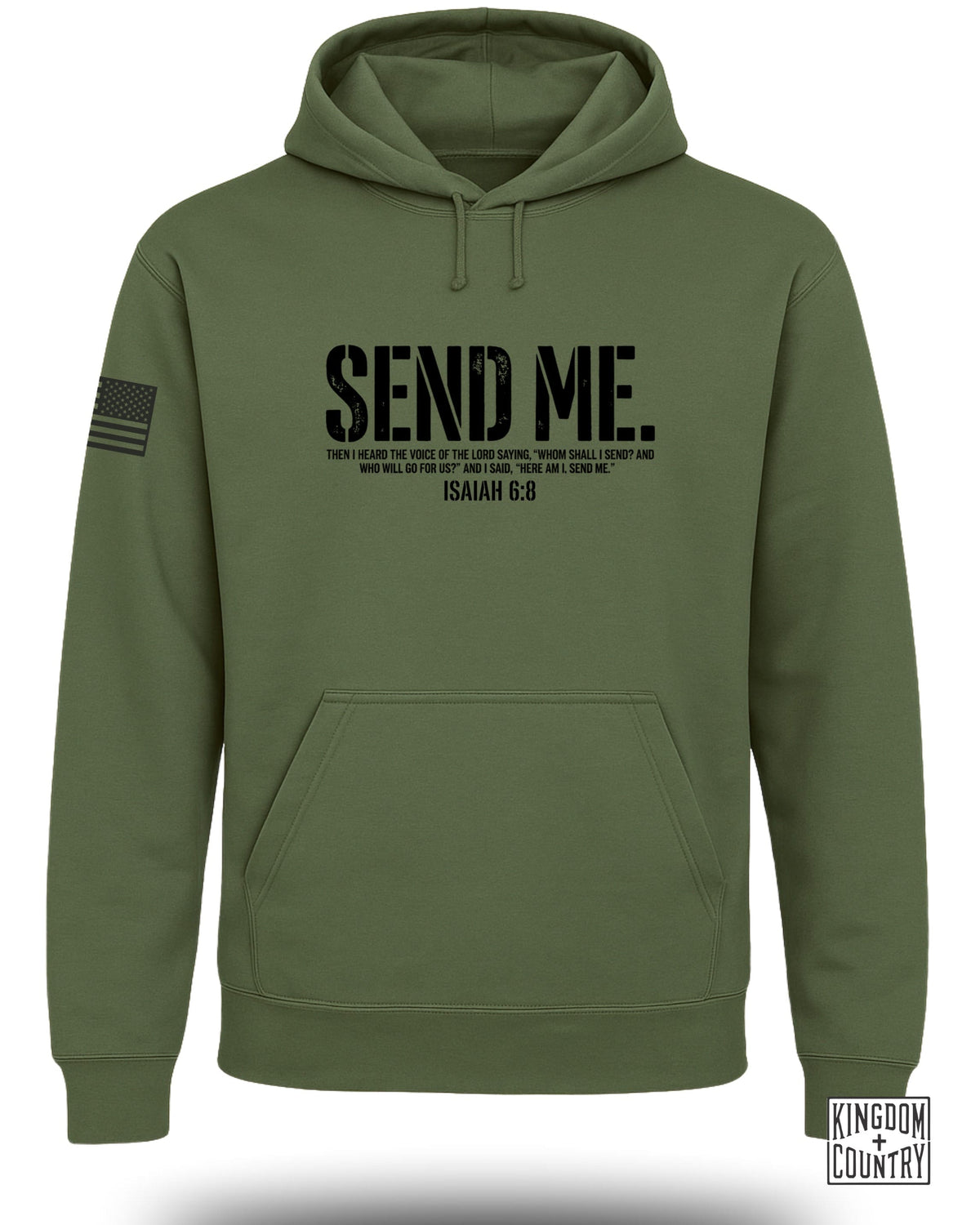 Send Me Isaiah 6:8 Christian Hoodie