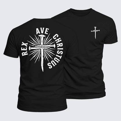 Luxe Mercerized Cotton Tee - Ave Christus Rex