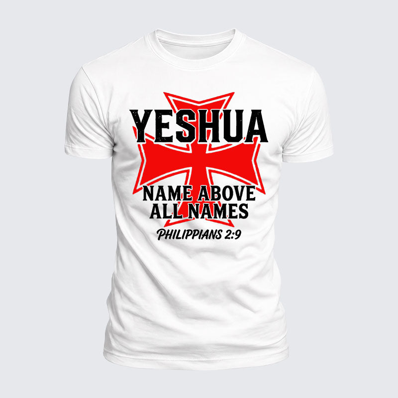 Luxe Mercerized Cotton Tee -  Yeshua Name Above All Names