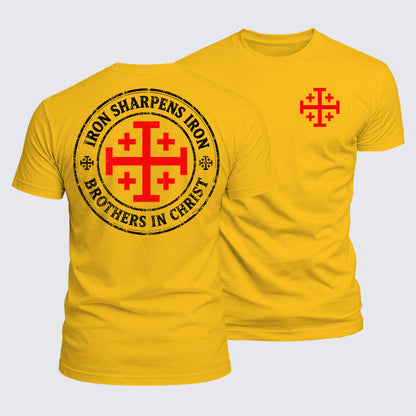 Luxe Mercerized Cotton Tee - Iron Sharpens Iron Brothers In Faith