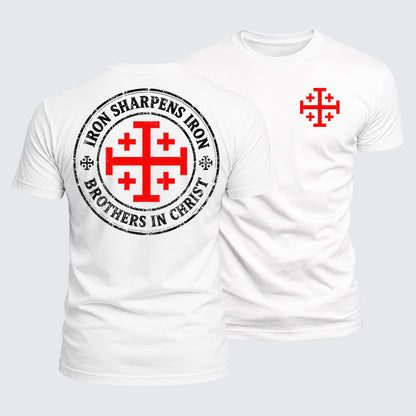Luxe Mercerized Cotton Tee - Iron Sharpens Iron Brothers In Faith