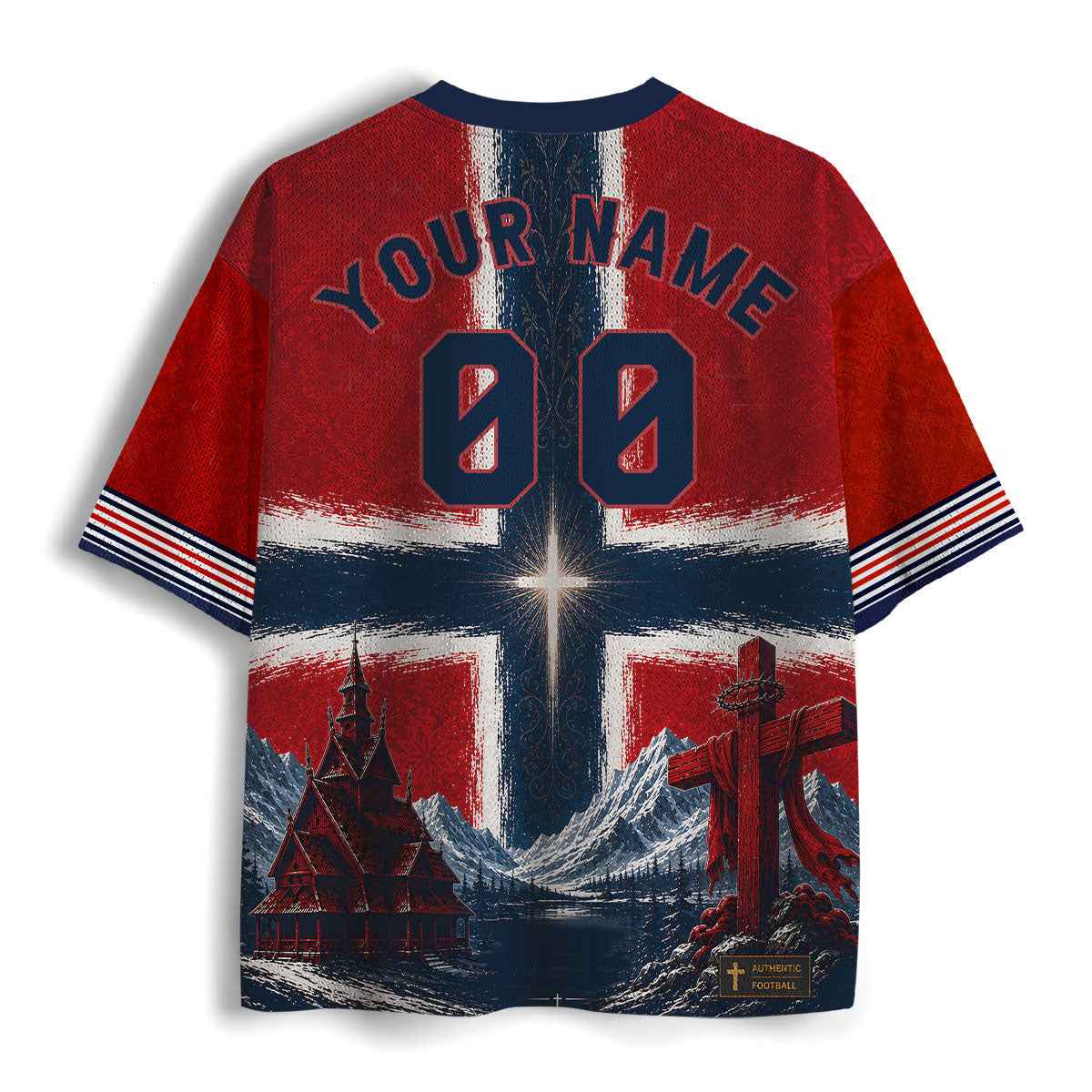 Personalized The Way The Truth And The Life Christian Mesh Jersey