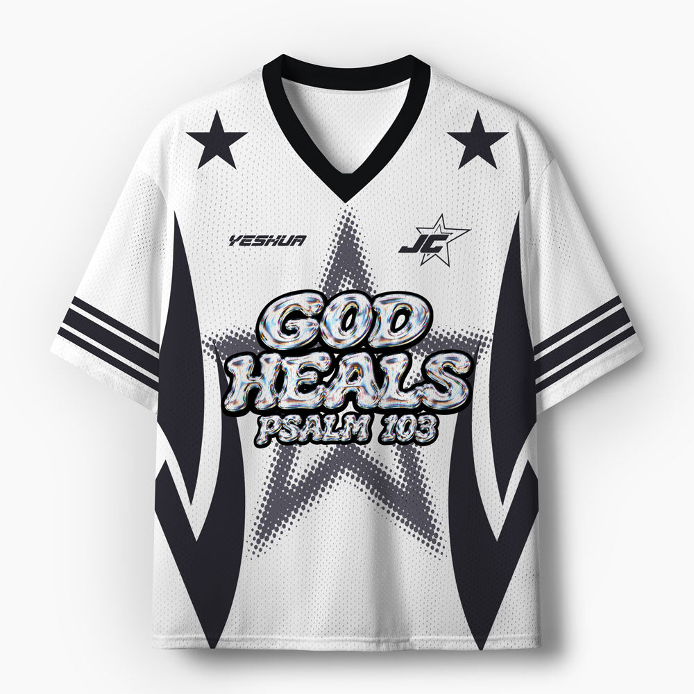 God Heals Christian Mesh Jersey