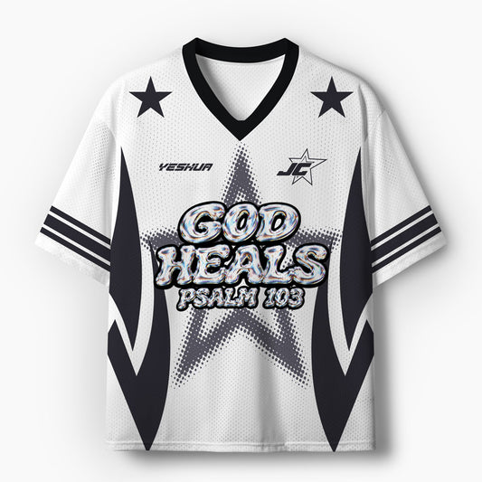 God Heals Christian Mesh Jersey