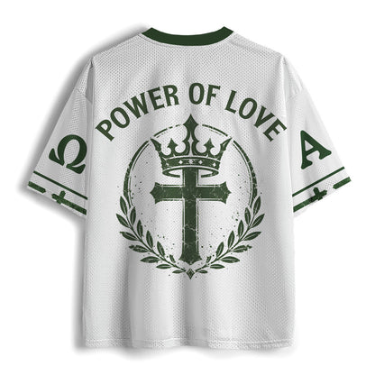 Power Of Love Christian Mesh Jersey
