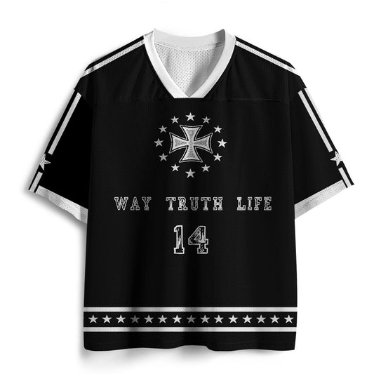 Way Truth Life Christian Mesh Jersey