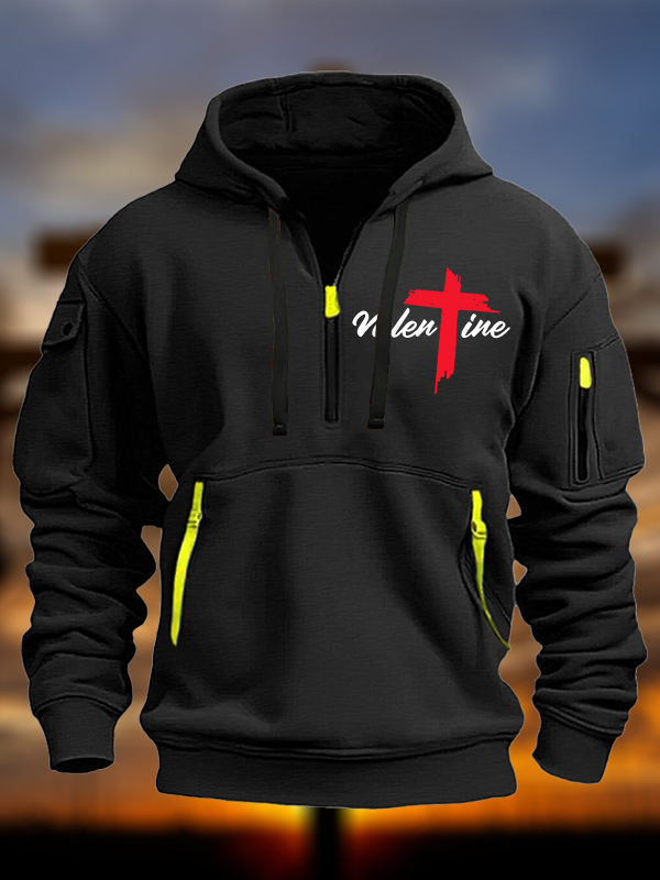 Valentine Jesus God Christian Zipper Hoodies