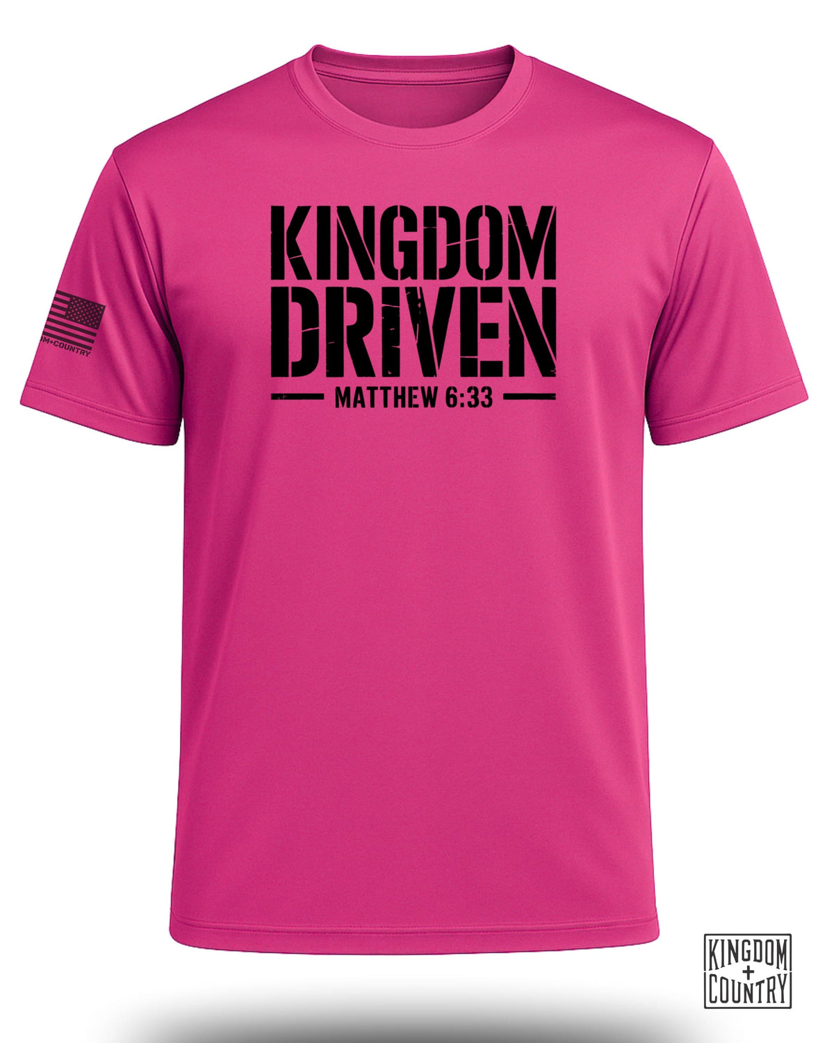 Kingdom Driven Matthew 6:33 Performance Shirt