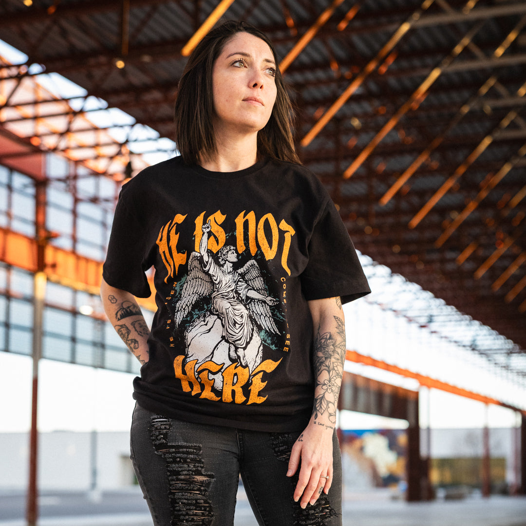 He Is Not Here T-shirt