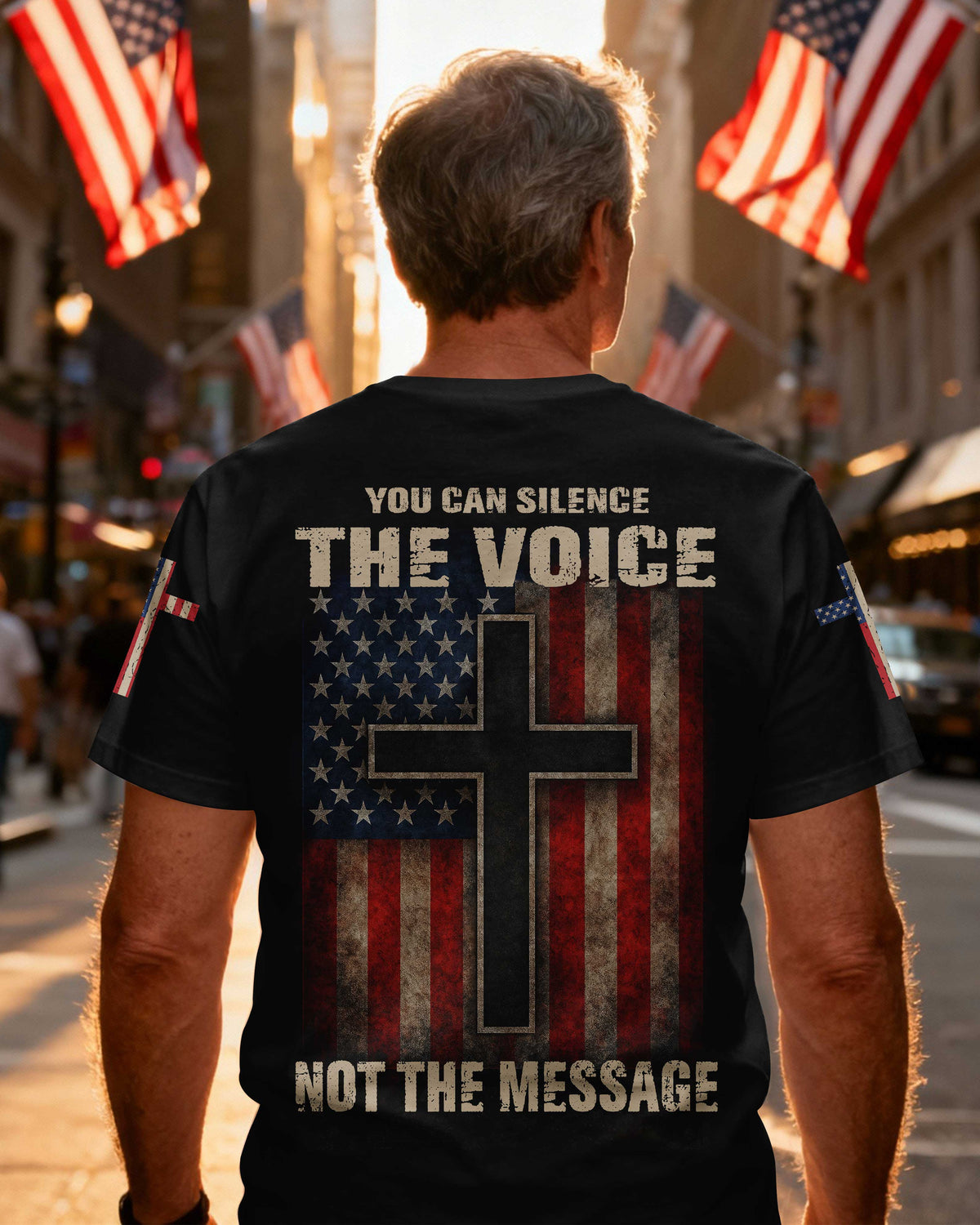 You Can Silence The Voice Not The Message T-Shirt