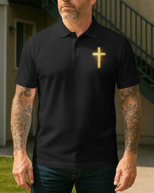 He Who Kneels Before God All Over Print Polo T-Shirt