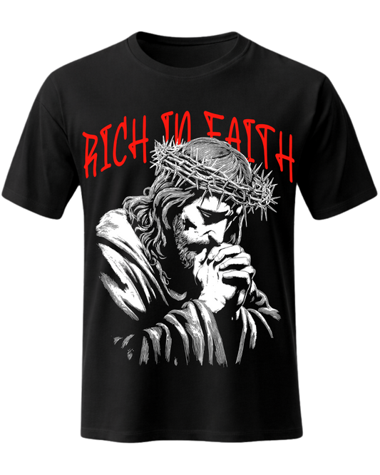 Christian Jesus Praying Graphic T-Shirt Unisex