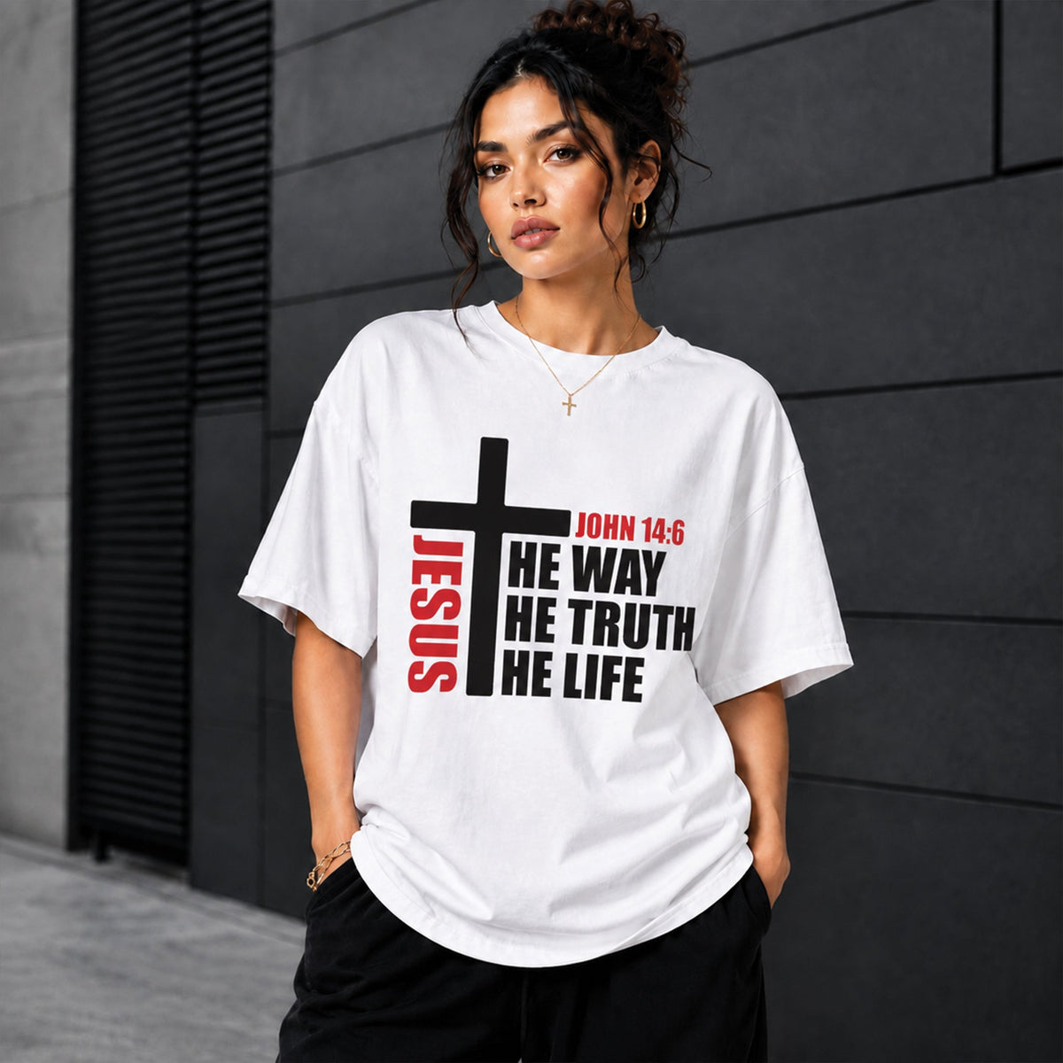 Jesus The Way The Truth The Life T-Shirt & Hoodie