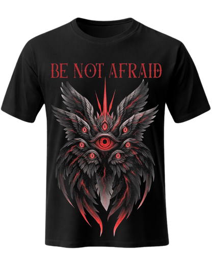 Be Not Afraid Seraphim Angel Vintage Unisex Tee - Christian Faith
