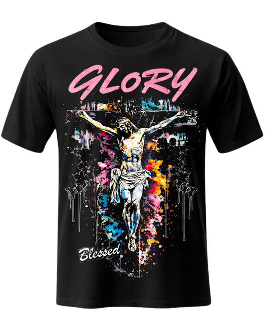Christian Jesus Christ Glory Blessed Graphic Tee