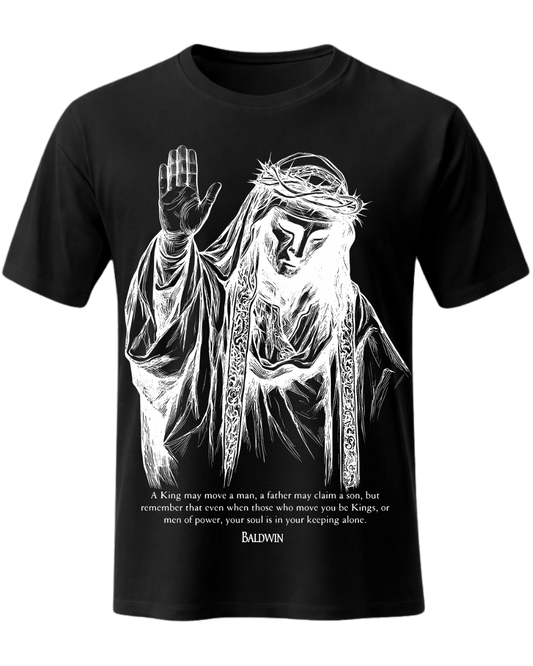 King Baldwin IV Crusader Quote Graphic T-Shirt