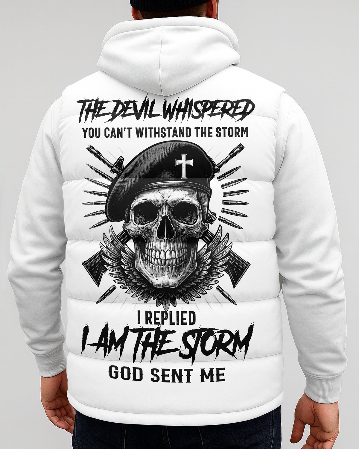The Devil Whispered You Can't Withstand The Storm T-Shirt