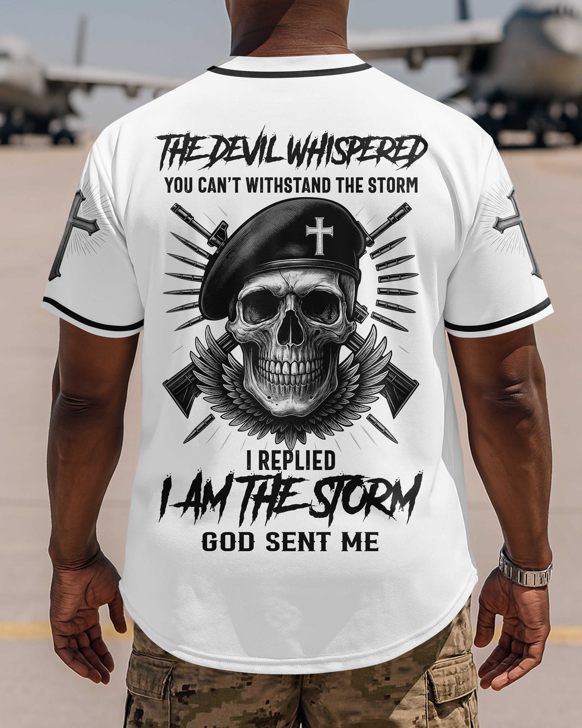 The Devil Whispered You Can't Withstand The Storm T-Shirt