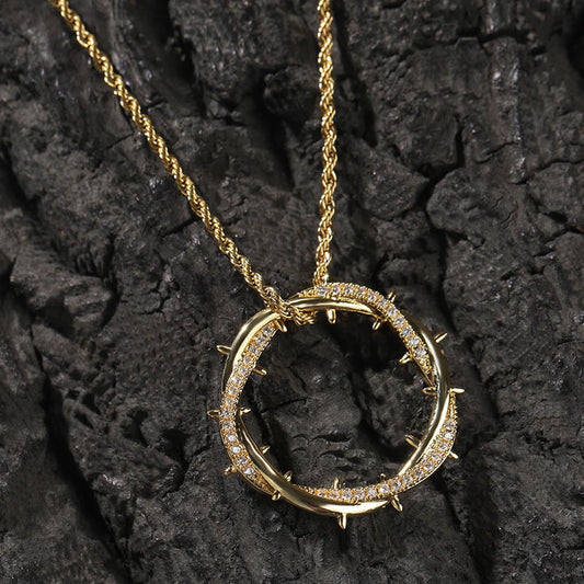 Crown of Thorns Necklace and Pendant