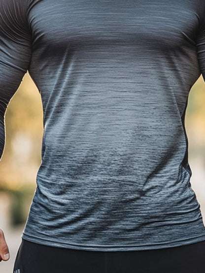 Men's Outdoor Sun Protection Breathable Cool Hooded Sun Protection Long Sleeve Top