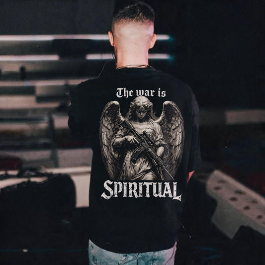 The War Is Spiritual Printed Men's T-shirt