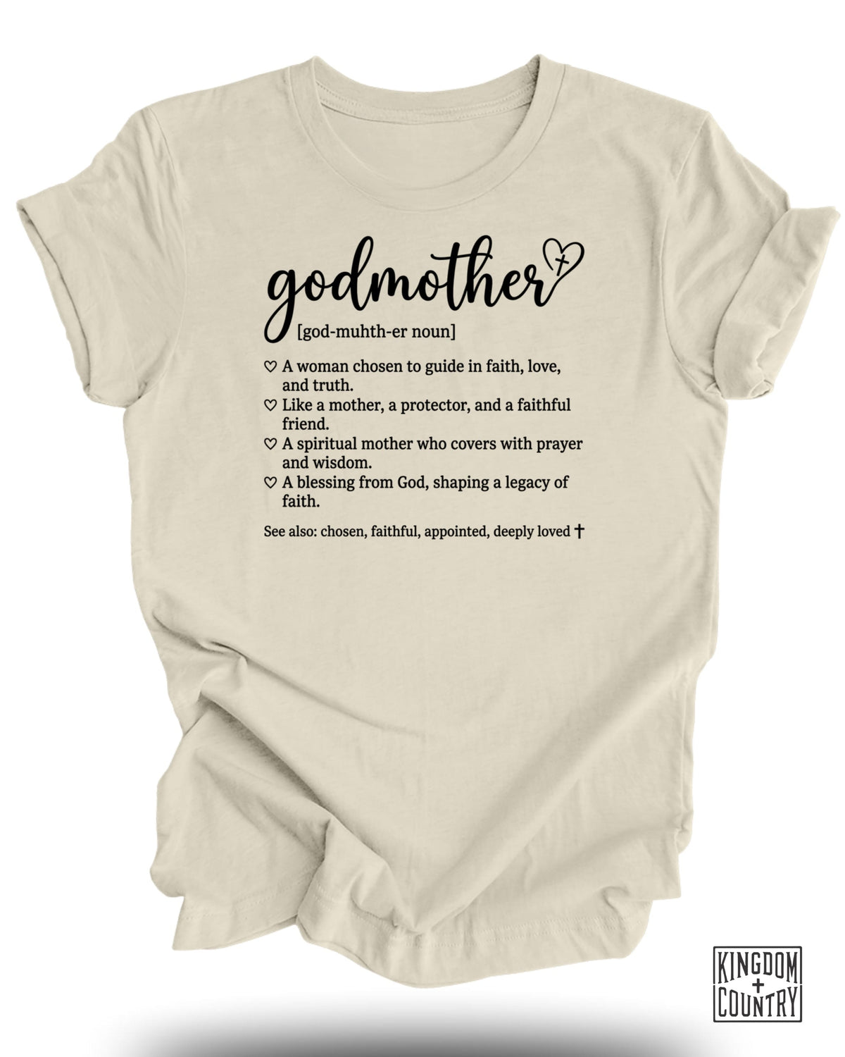 Christian Godmother Definition T-Shirt