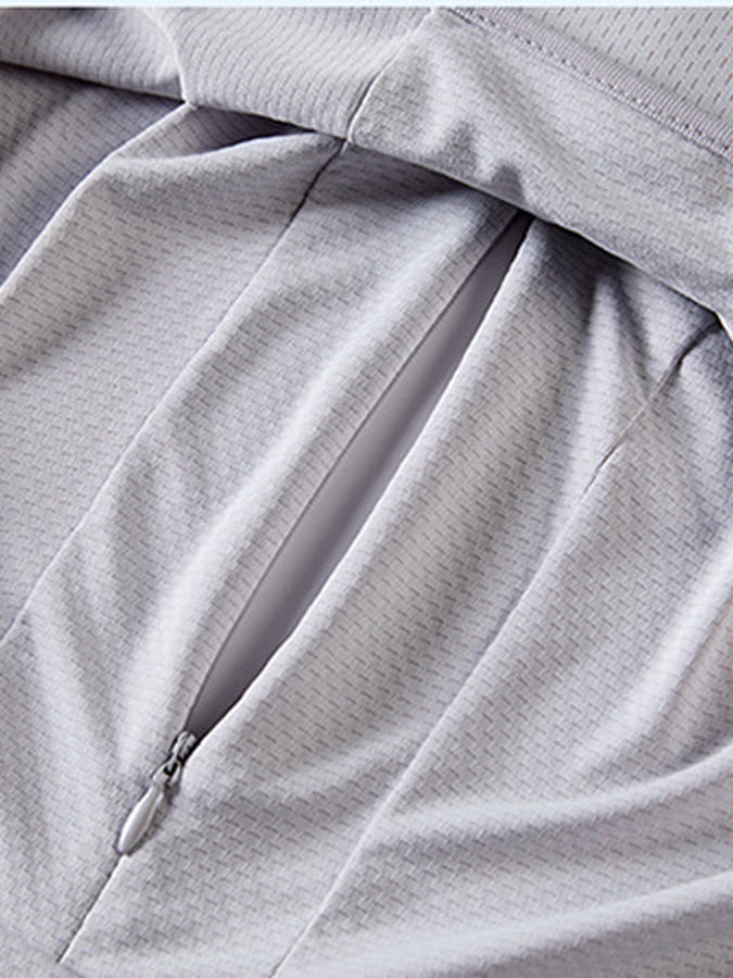 Men's Outdoor Sun Protection Breathable Cool Mask Hooded Sun Protection Long Sleeve Zipper Jacket