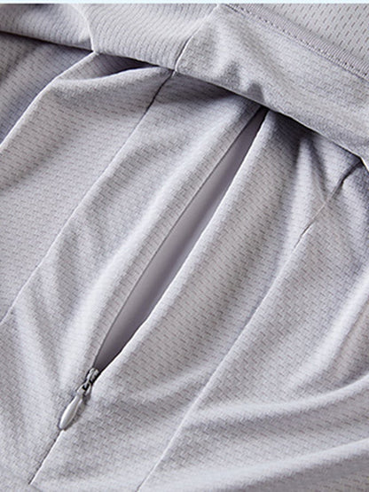 Men's Outdoor Sun Protection Breathable Cool Mask Hooded Sun Protection Long Sleeve Zipper Jacket