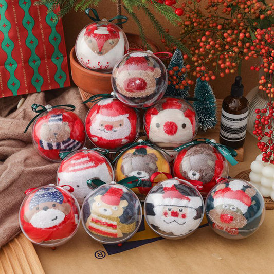 Christmas Gift Cartoon Christmas Decoration Ball Socks