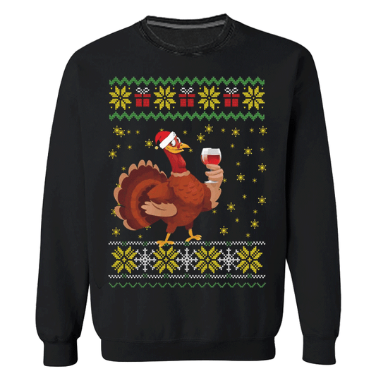 Unisex Thanksgiving Turkey Ugly Christmas Sweater