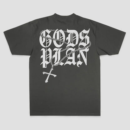 God's Plan Printed Men's T-shirt